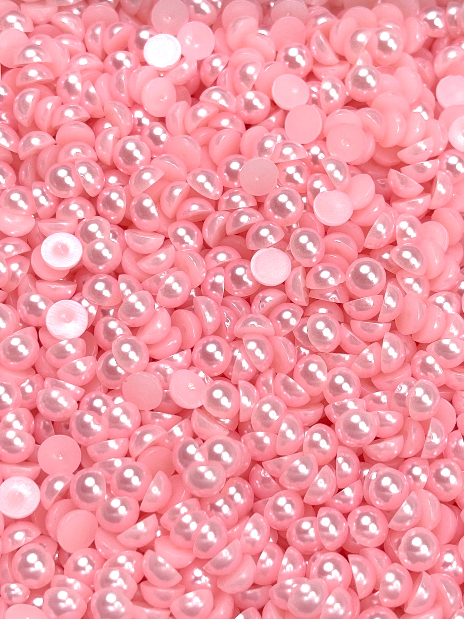 Light Pink Flat Back Pearl 30grams