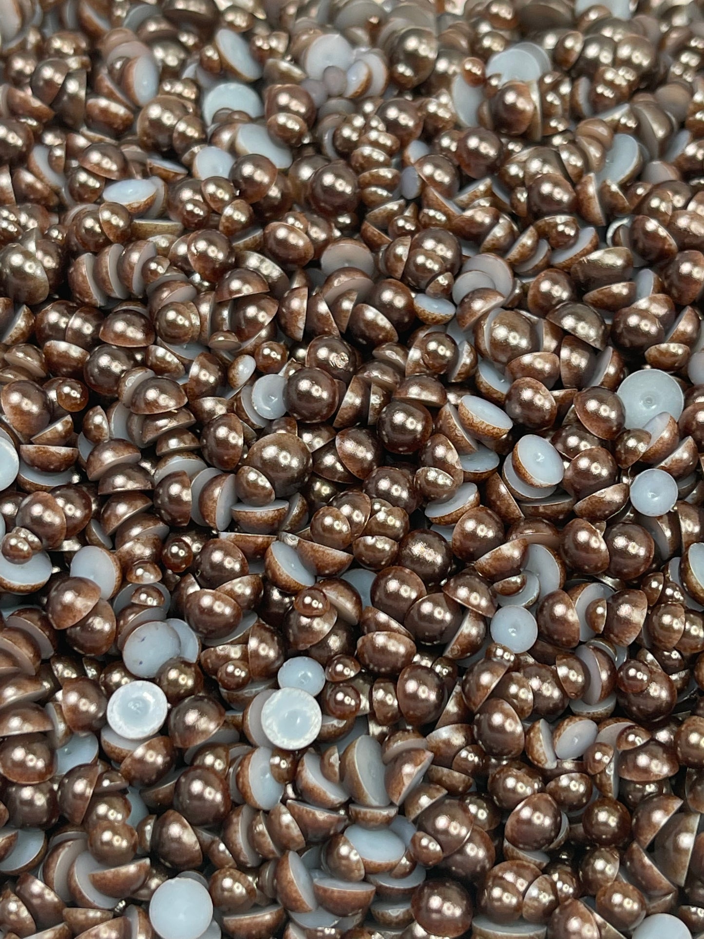 Coffee  Flat Back Pearl 30grams